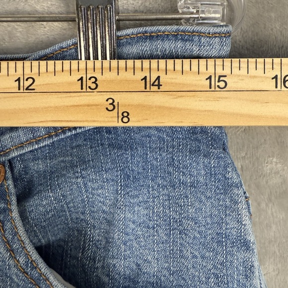 Levi's 510 Classic Slim Stretch Jeans Womens Blue Denim Low Rise Size 8M - Picture 3 of 8